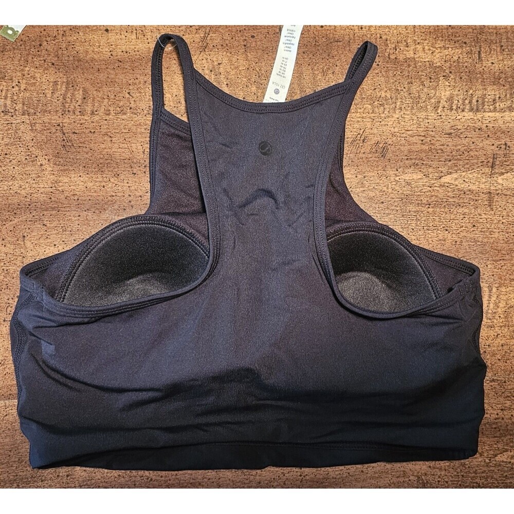 CRZ Yoga Sunshine High Neck Bikini Top Black Size S (4/6) NWT - Picture 9 of 12